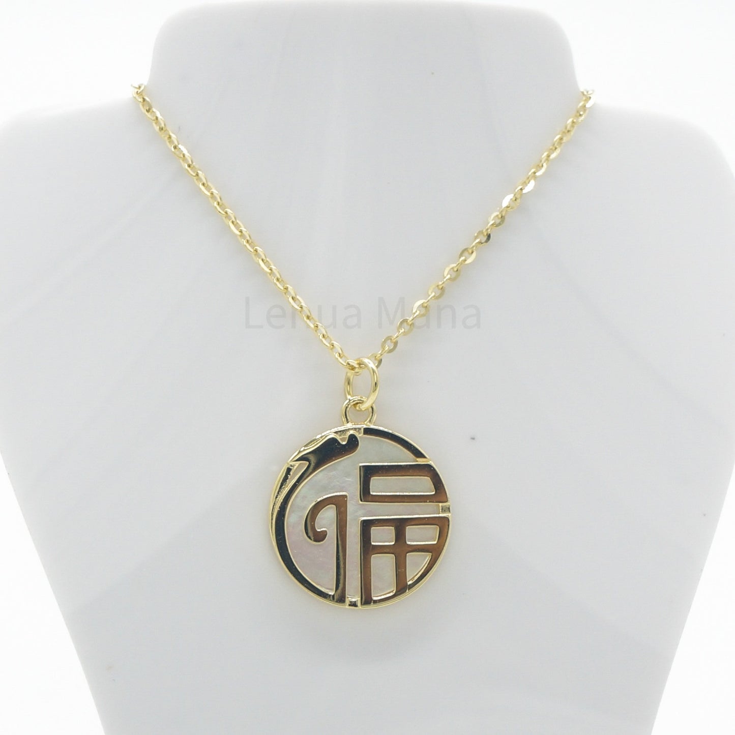 925 Silver CZ Lucky Coin Necklace, CZ Necklace, Cubic Zirconia Necklace, 925 Sterling Silver Jewelry, Lucky Coin Necklace