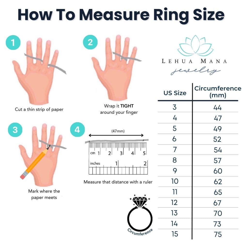 how to measure your ring size guide, sterling silver rings