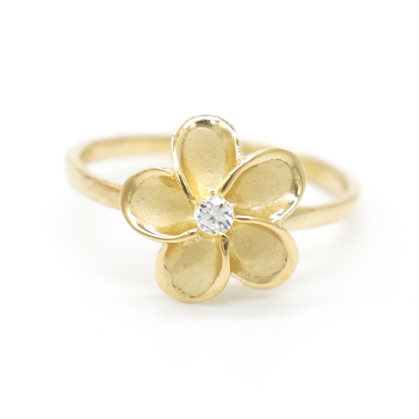 925 Silver 15mm Flower Ring, Silver Ring, 925 Sterling Silver Jewelry, 15mm Flower Ring