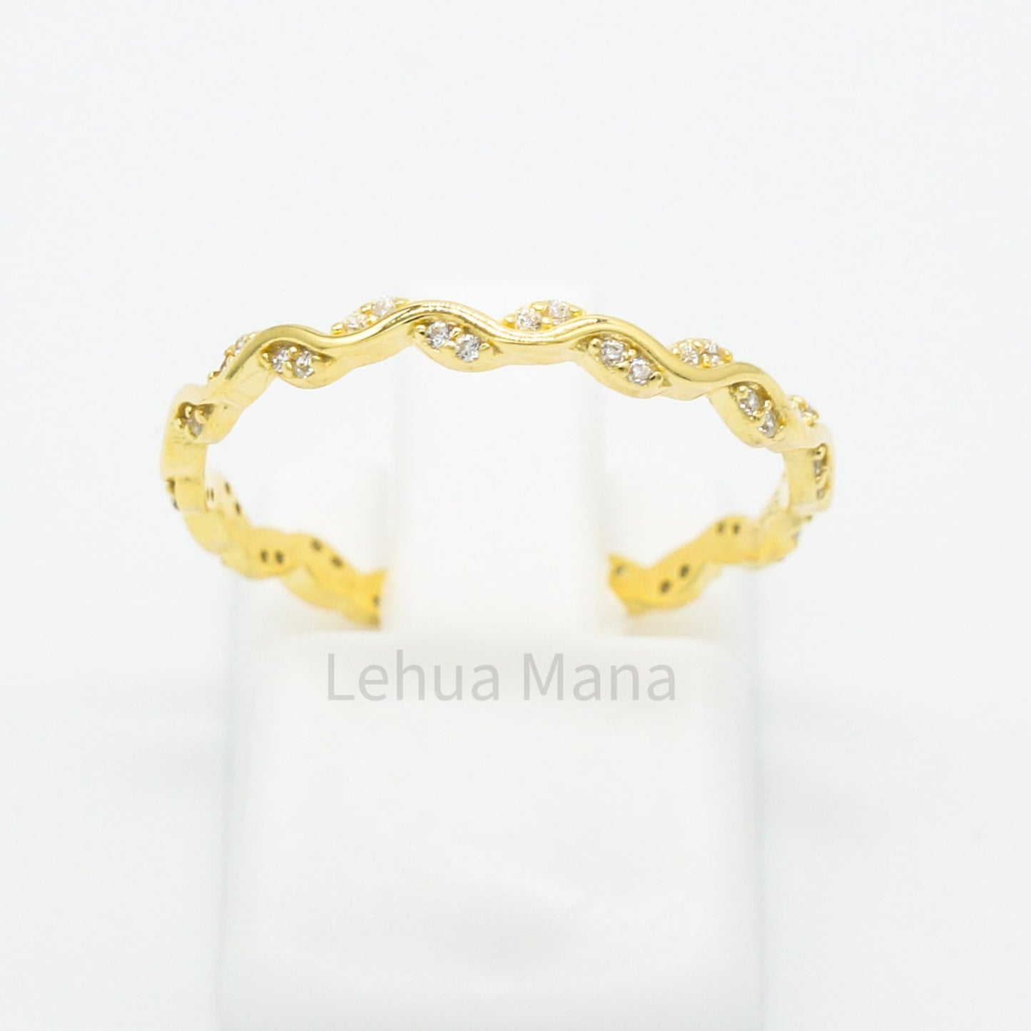 925 Silver CZ Eternity Ring, Silver Ring, 925 Sterling Silver Jewelry, CZ Eternity Ring, CZ Ring
