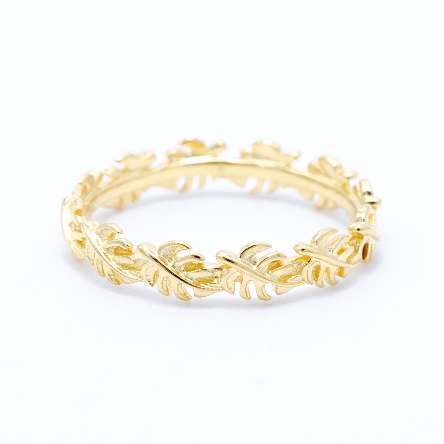 monstera ring Eternity Hawaiian Monstera Leaves Lei Band Ring