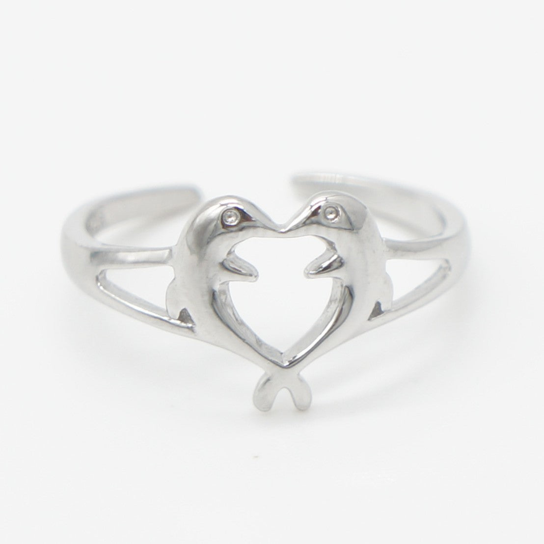 925 silver dolphin toe ring, silver toe rings, dolphin ring