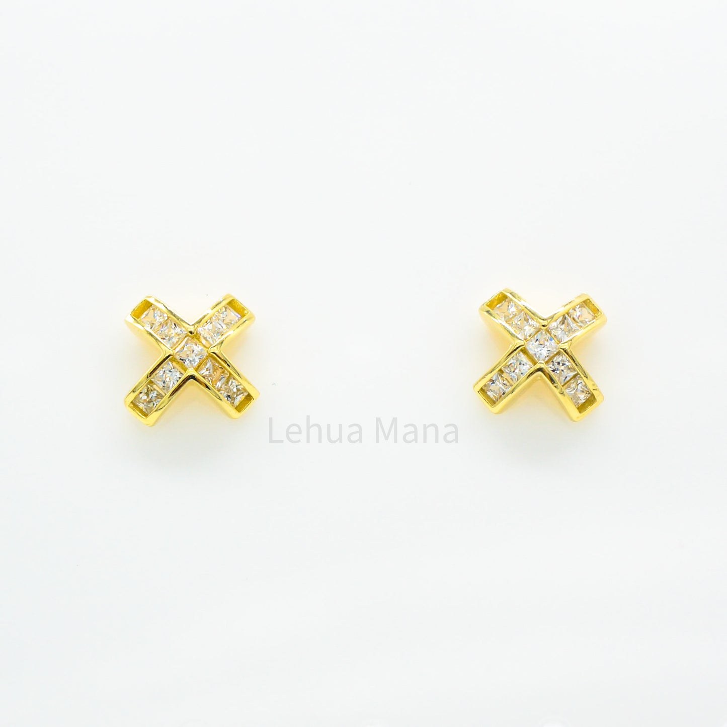 925 Silver CZ Post Earrings, CZ Earrings, Cubic Zirconia Earrings, 925 Sterling Silver Jewelry, Stud Earrings