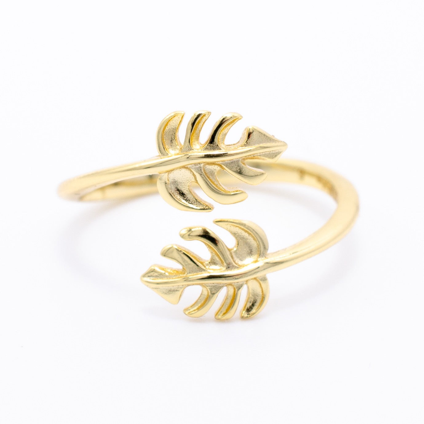925 Silver Adjustable Monstera Leaf Ring, Silver Adjustable Ring, 925 Sterling Silver Jewelry, Monstera Leaf Ring