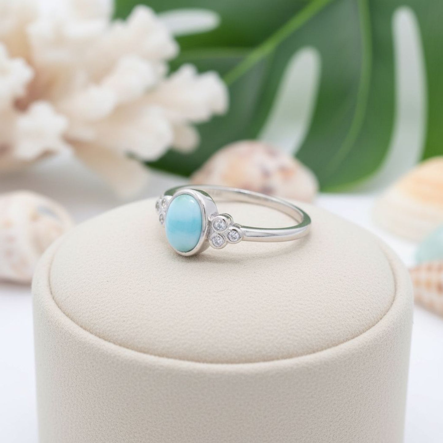 Hawaiian-Art-Deco-Style-Larimar-Stone-Ring-925-Sterling-Silver-Jewelry