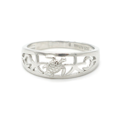 925 Silver Turtle Ring, Silver Ring, 925 Sterling Silver Jewelry, Turtle Ring