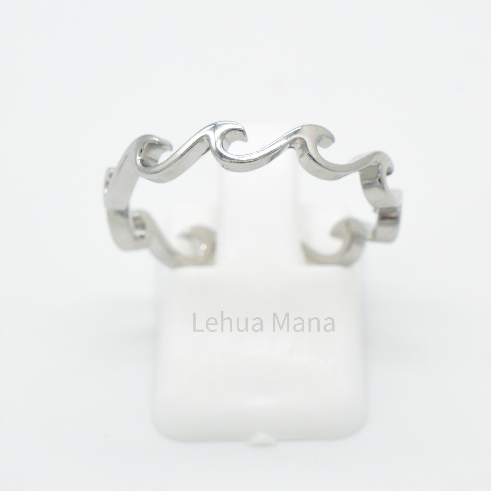 925 Silver Eternity Wave Ring, Silver Ring, 925 Sterling Silver Jewelry, Eternity Wave Ring
