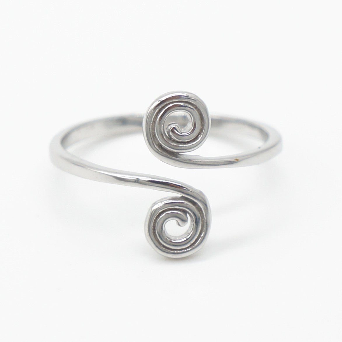 925 silver twist toe ring, silver toe rings, twist ring