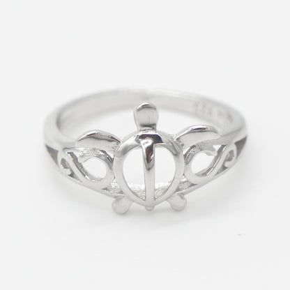 925 silver turtle toe ring, toe rings, turtle ring